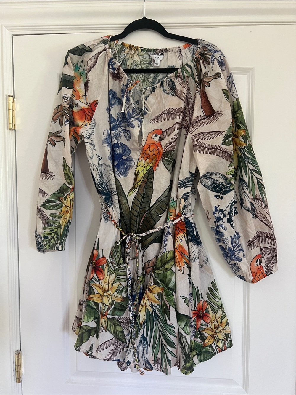 Tropical Parrot Dress